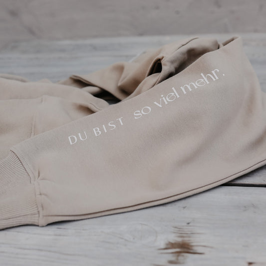 Personalisiere deinen Oversized Sweater | Mokka