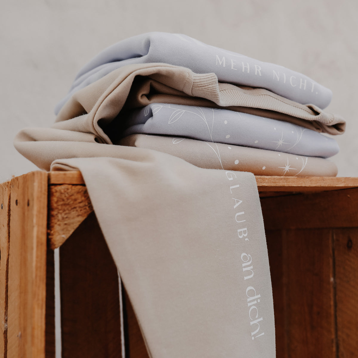 Personalisiere deinen Oversized Sweater | Mokka