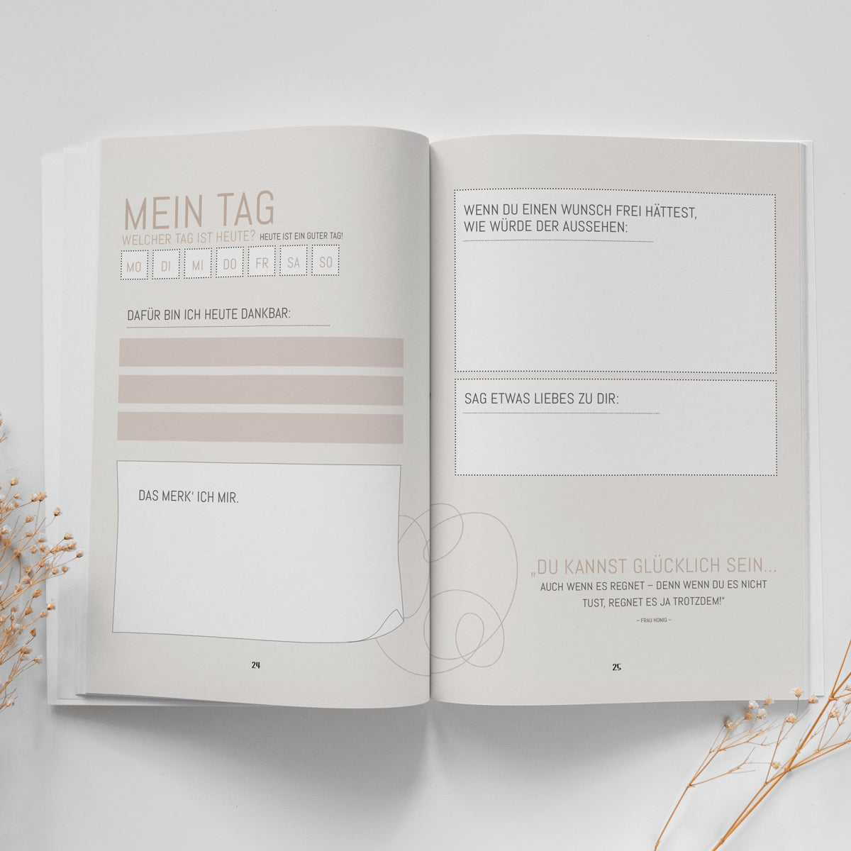 Achtsamkeitstagebuch für Kids