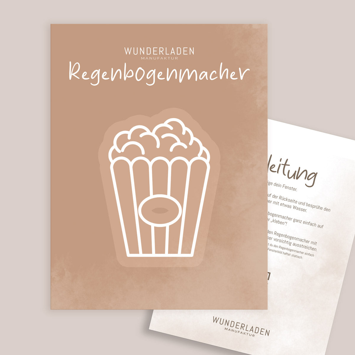 Regenbogenmacher | Suncatcher Sticker | POPCORN