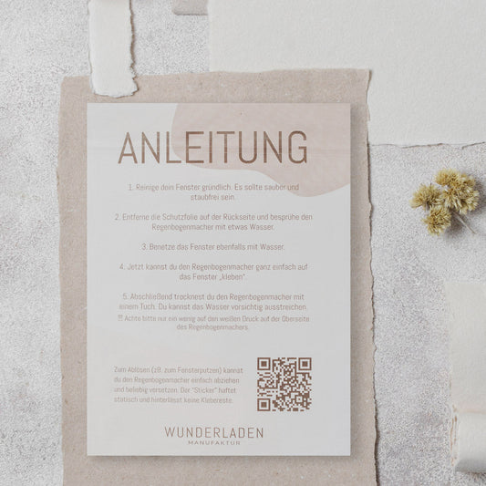 Regenbogenmacher | Suncatcher Sticker | SCHMETTERLING