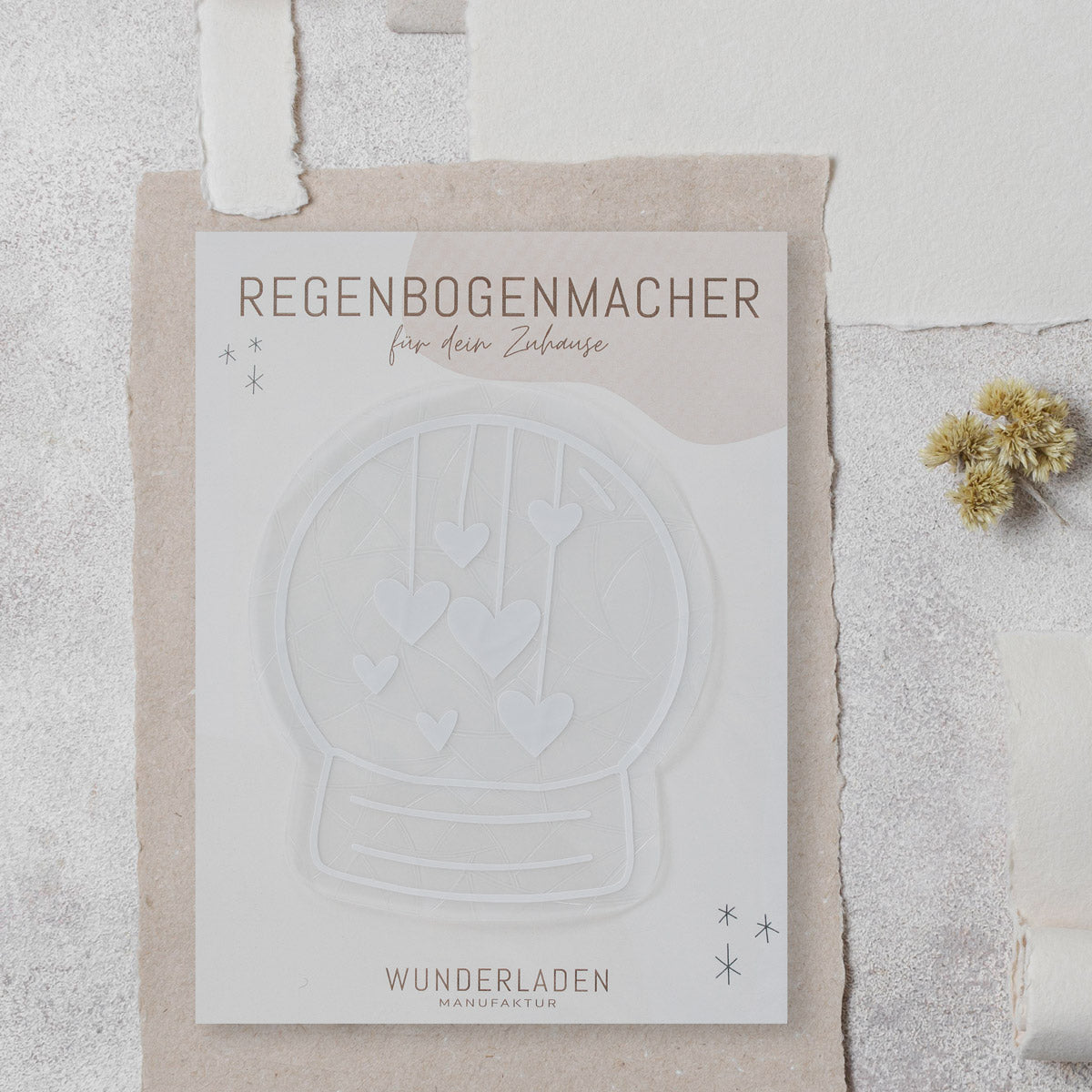 Regenbogenmacher | Suncatcher Sticker | ZAUBERKUGEL