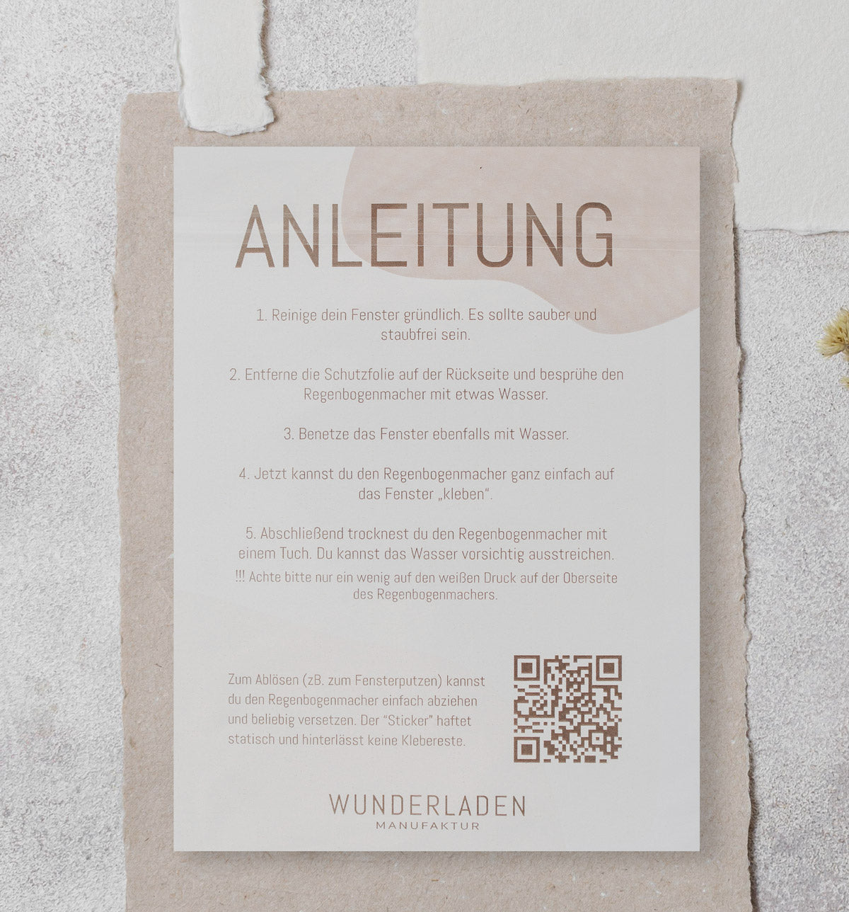 Regenbogenmacher | Suncatcher Sticker | EULE