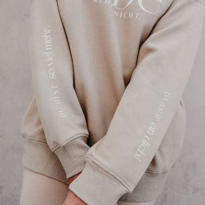 Personalisiere deinen Oversized Sweater | Mokka