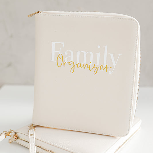 MOM Organizer | personalisiert | Dokumentenmappe | U-Heft Hülle | Mutterpass | Untersuchungsheft | Dokumente Kinder | Krankenkasse | Mappe