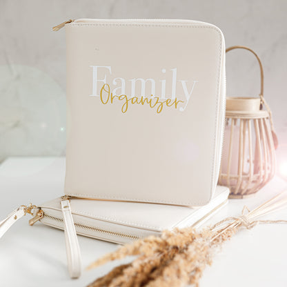 MOM Organizer | personalisiert | Dokumentenmappe | U-Heft Hülle | Mutterpass | Untersuchungsheft | Dokumente Kinder | Krankenkasse | Mappe