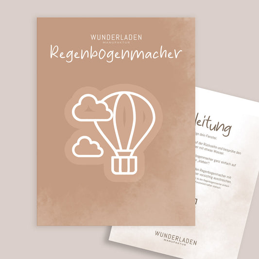 Regenbogenmacher | Suncatcher Sticker | BALLON