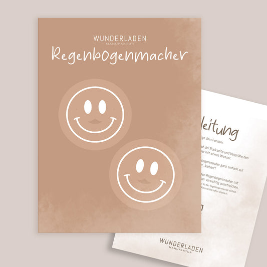 Regenbogenmacher | Suncatcher Sticker | SMILEY