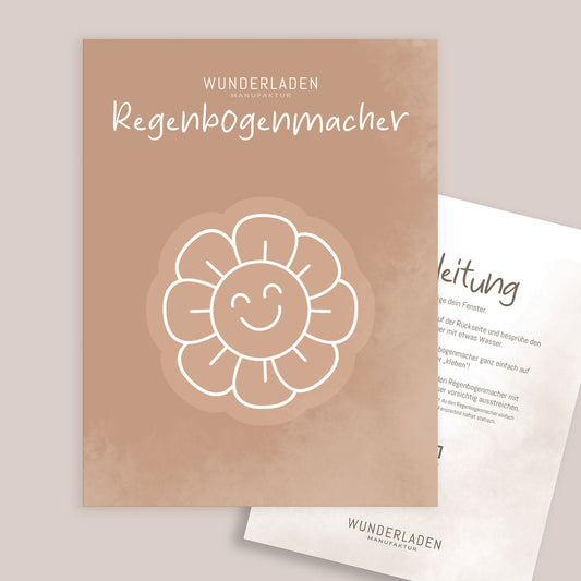 Regenbogenmacher | Suncatcher Sticker | SUNNY