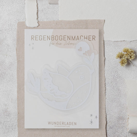 Regenbogenmacher | Suncatcher Sticker | VOGEL