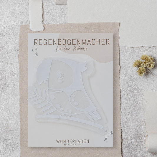 Regenbogenmacher | Suncatcher Sticker | PAPAPGEI